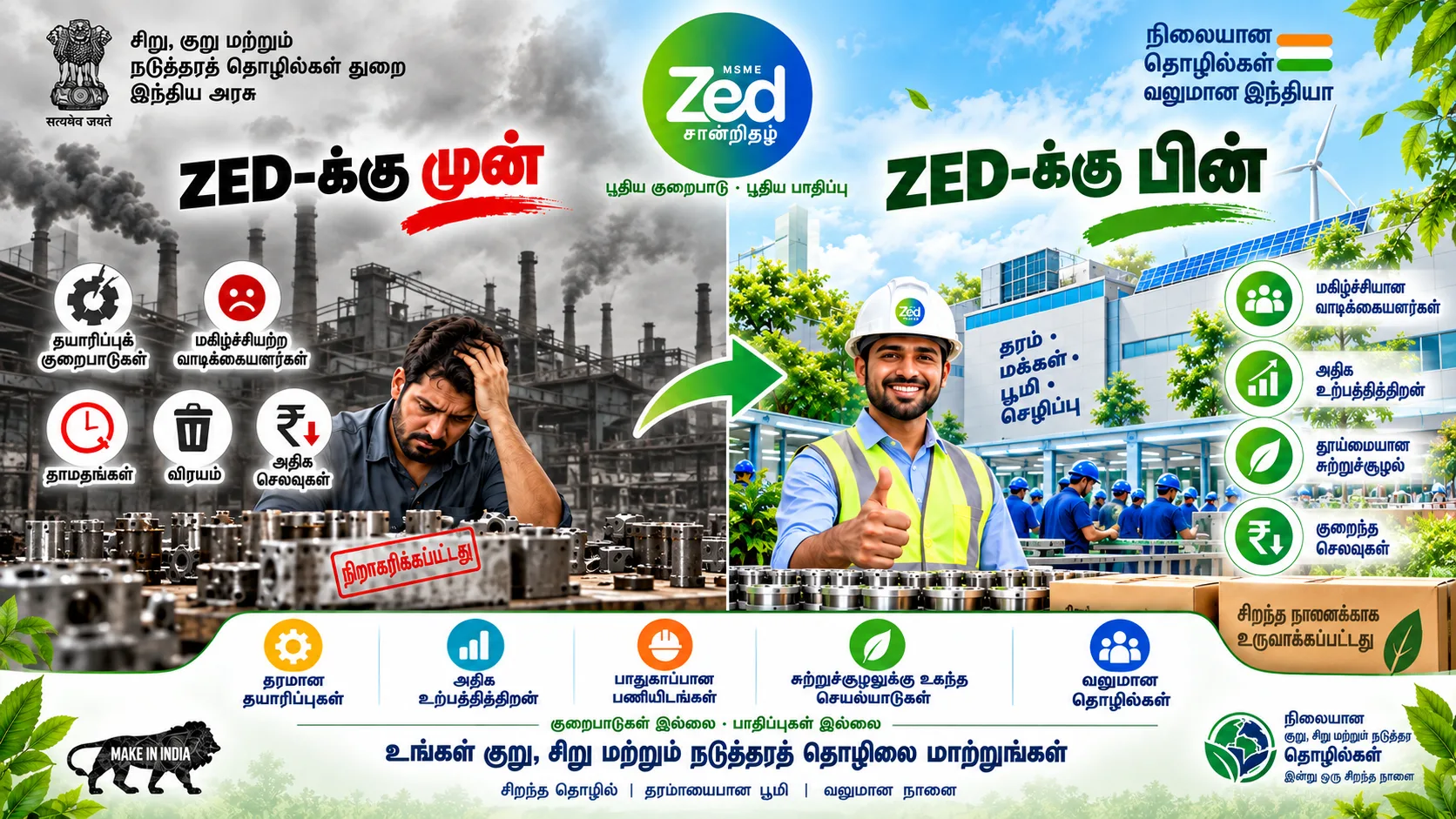 ZED Transformation From Struggle to Sustainability Landscape