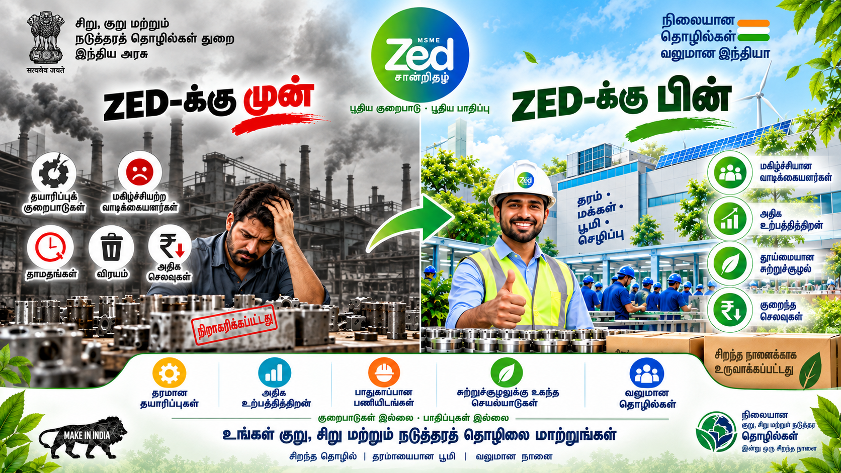 ZED Transformation From Struggle to Sustainability Landscape